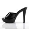 Fabulicious - COCKTAIL501 Mules with heel - Black Product image